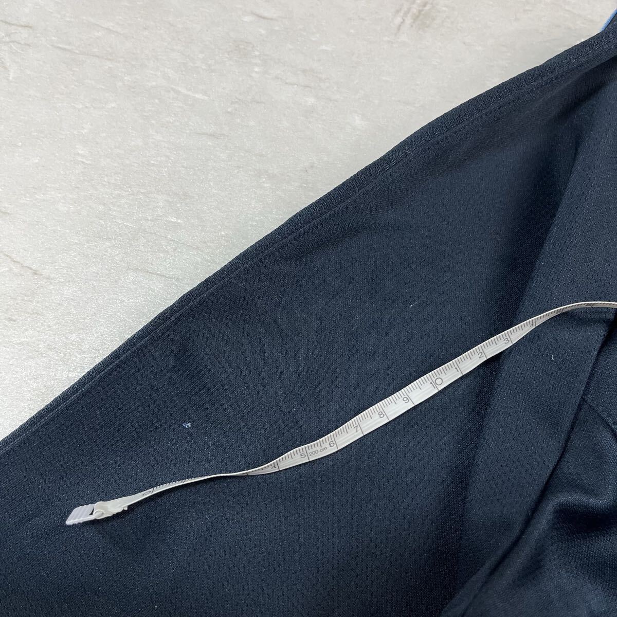 (TK1111)【00s】 NIKE ナイキ ジャージ トラックジャケット ジップアップ ネイビー ホワイト スポーツウェア 定番 y2k レディース M_画像10
