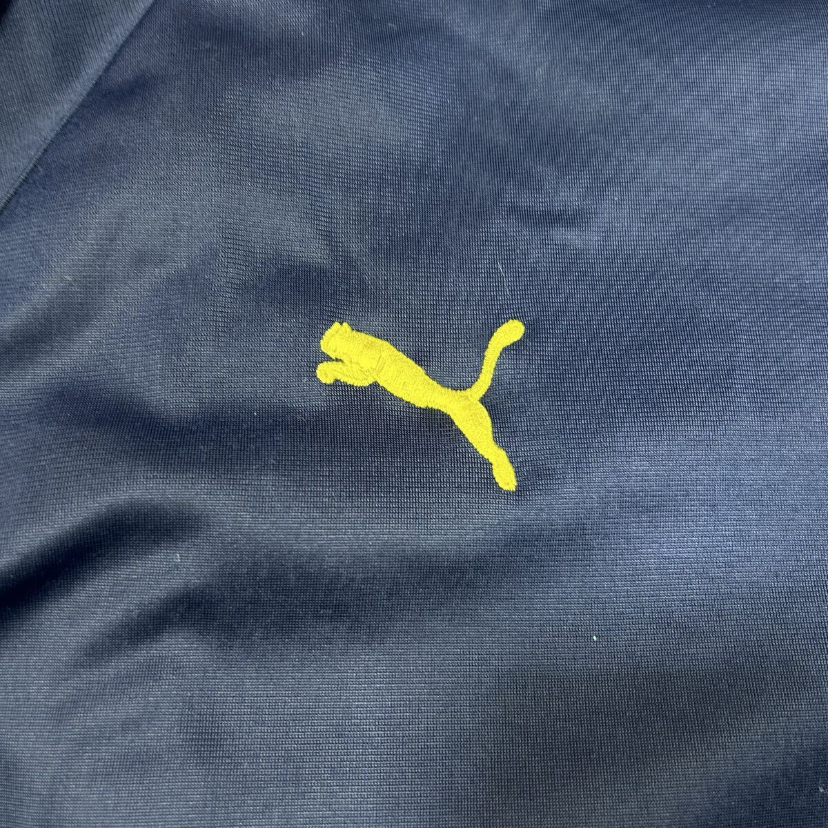 1112MS PUMA プーマ トラックジャージ アウター トップス ジャージ y2k フットサルウェア スポーツウェア トレーニングウェア ネイビー XL_画像4