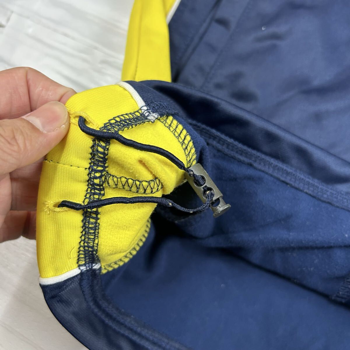 1112MS PUMA プーマ トラックジャージ アウター トップス ジャージ y2k フットサルウェア スポーツウェア トレーニングウェア ネイビー XL_画像8