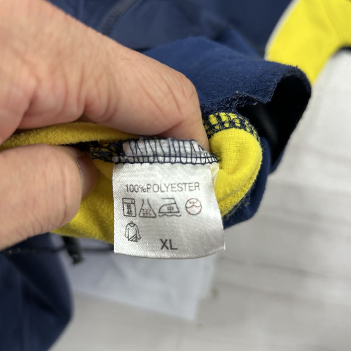 1112MS PUMA プーマ トラックジャージ アウター トップス ジャージ y2k フットサルウェア スポーツウェア トレーニングウェア ネイビー XL_画像10