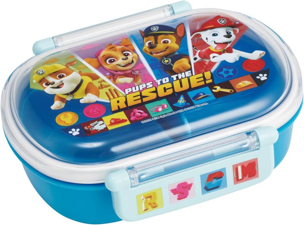 新品未開封◆Skaterお弁当箱3点セット◆パウパトロール360mlランチボックストリオセット巾着 子供キッズ男の子犬マーシャルラブル 日本製_画像4