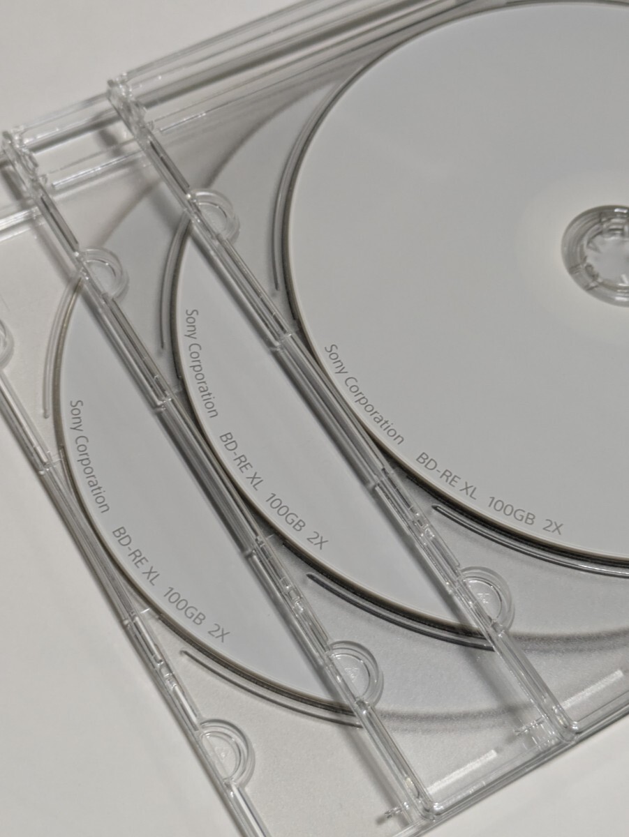 SONY ブルーレイディスク BD-RE XL 100GB 2X 3枚_画像3