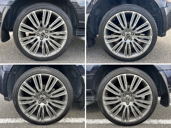 冬支度!! 球数激減中3rdレンジ ジャガーエンジン4.4V8!! レンジロ-バ-ヴォ-グ絶好調!! 社外ナビ&地デジ&後席モニタ-&22AW!! 予備検付売切!!_画像6