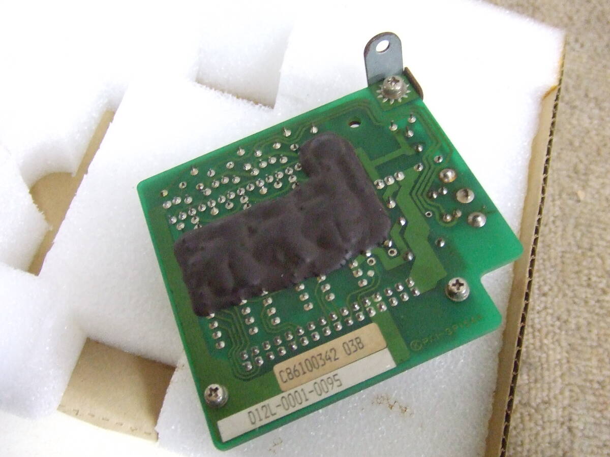 R530 富士通 FM77-412 ビデオディジタイズカード(FM77AV40/FM77AV20用) 中古 本体 未確認 現状 ジャンク_画像3