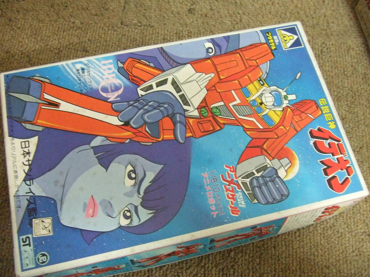 R734 2個セット まとめ アオシマ プラモデル 伝説巨神イデオン アニメスケール イデオン/ギド・マック_画像2