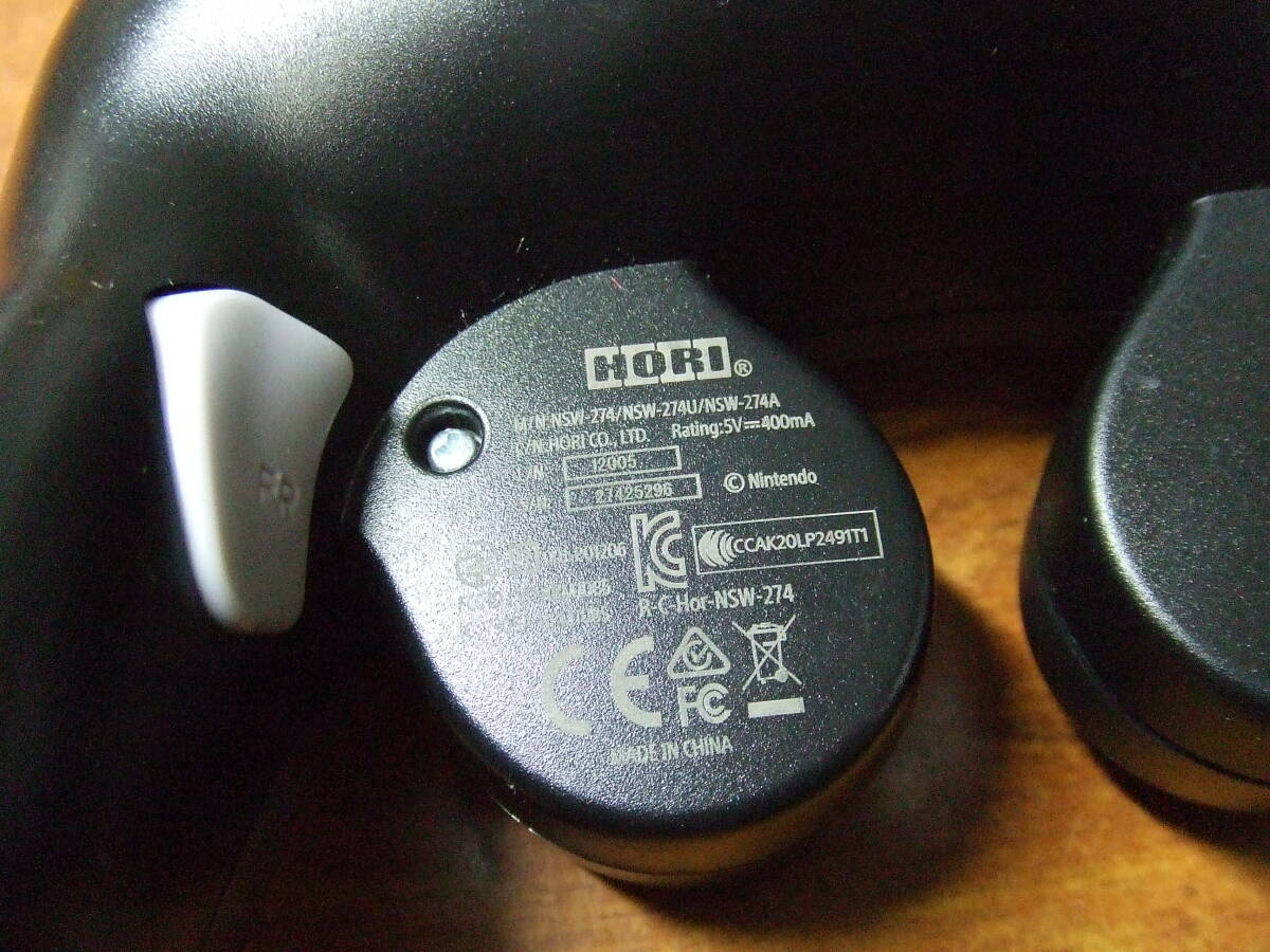 R884 NSW ニンテンドースイッチ ワイヤレスクラシックコントローラー ゼルダの伝説 NSW-274U/NSW-274A HORI ホリ　ボタン動作OK　現状品_画像5