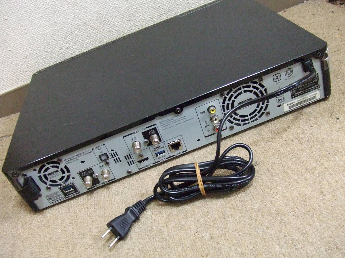 S14 ジャンク 東芝/TOSHIBA　REGZAレコーダー　タイムシフトマシン　DBR-M590　ブルーレイレコーダー　2016年製　BD 中古　本体_画像5