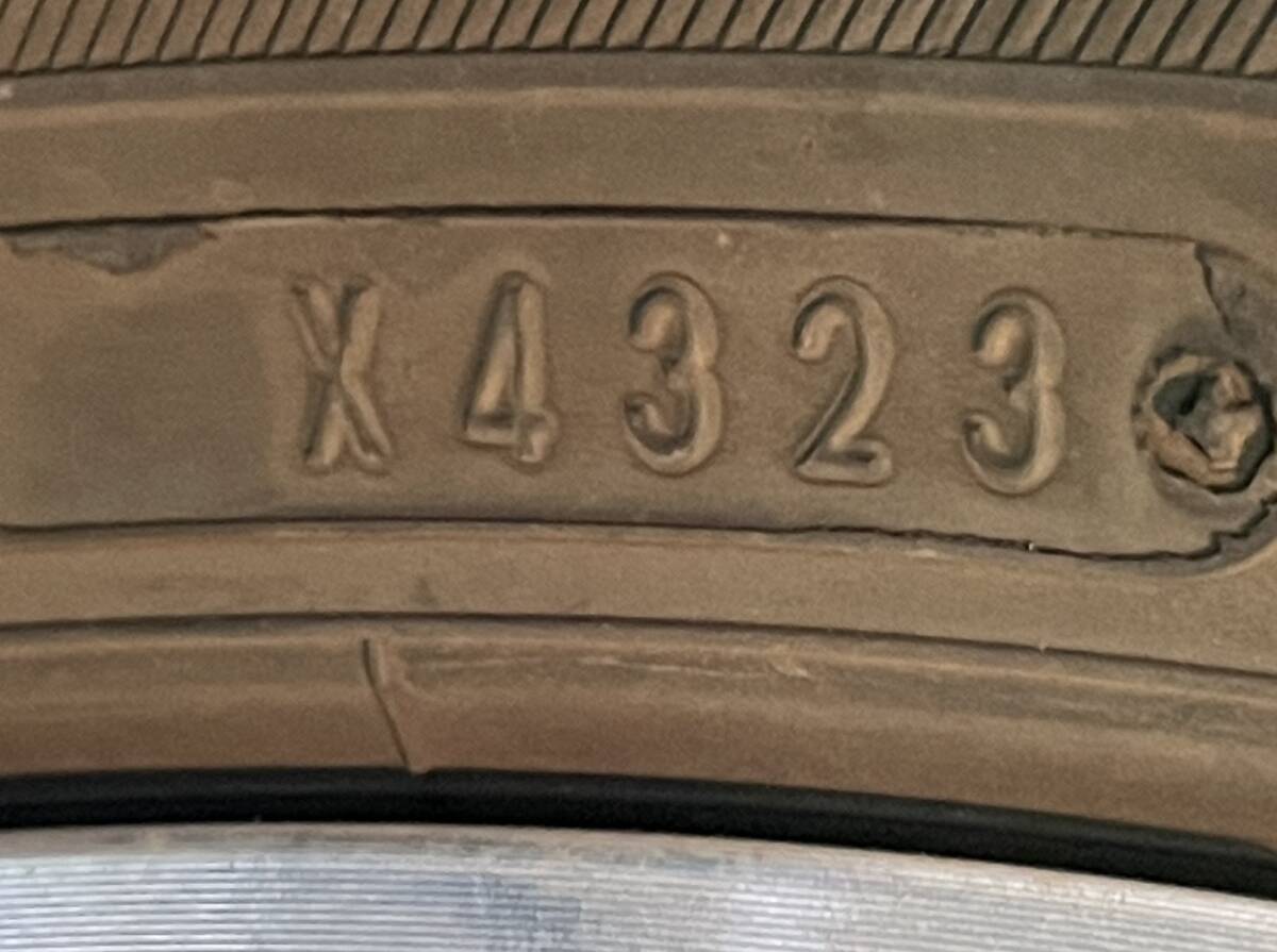 【中古タイヤ付き純正アルミホイル】現行ヤリスクロス用　18インチ7Ｊ　5穴　1本のみ★木ネジ刺さってます　8000km走行　ジャンク扱い_画像10