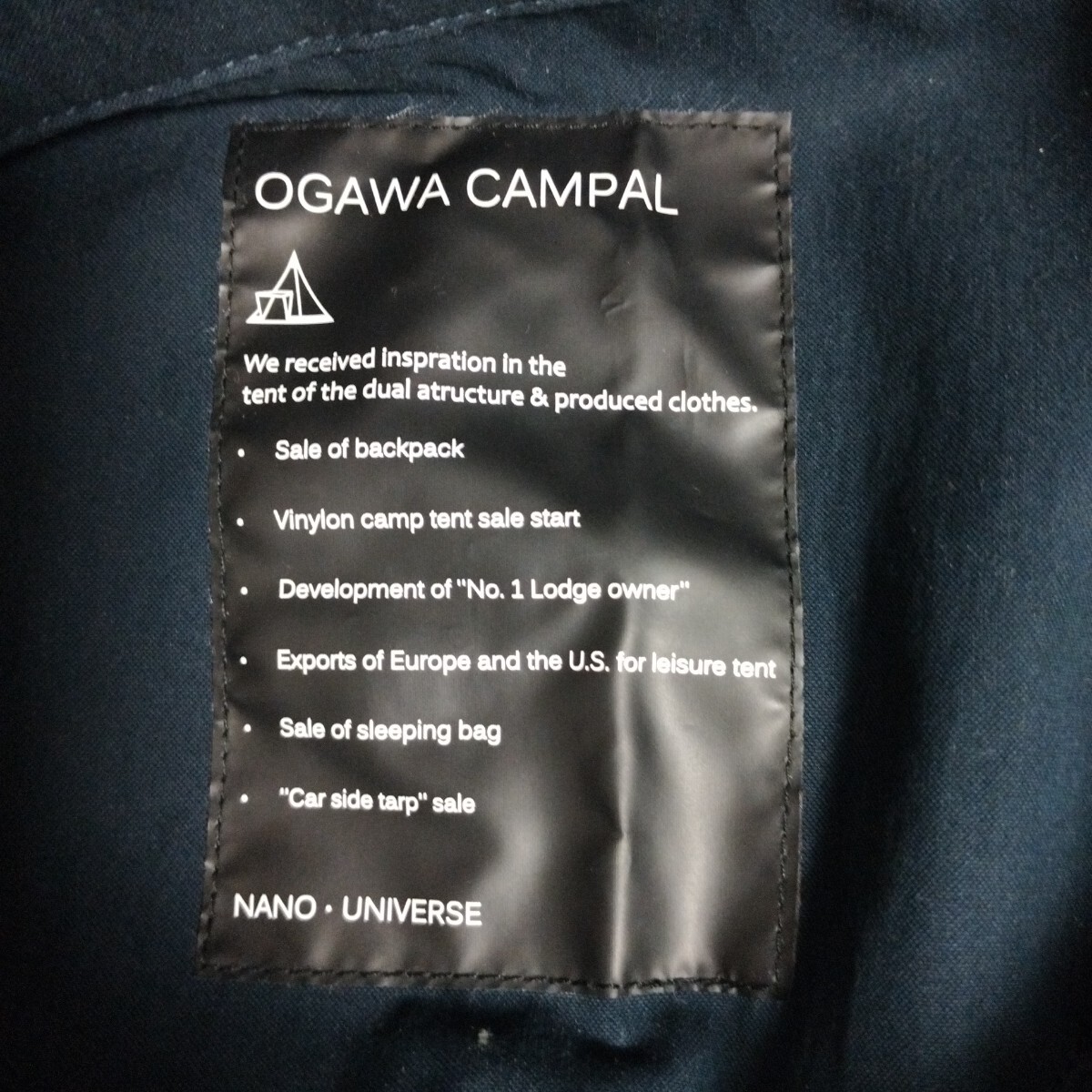 OGAWA　オガワ　フィールドコート_画像3