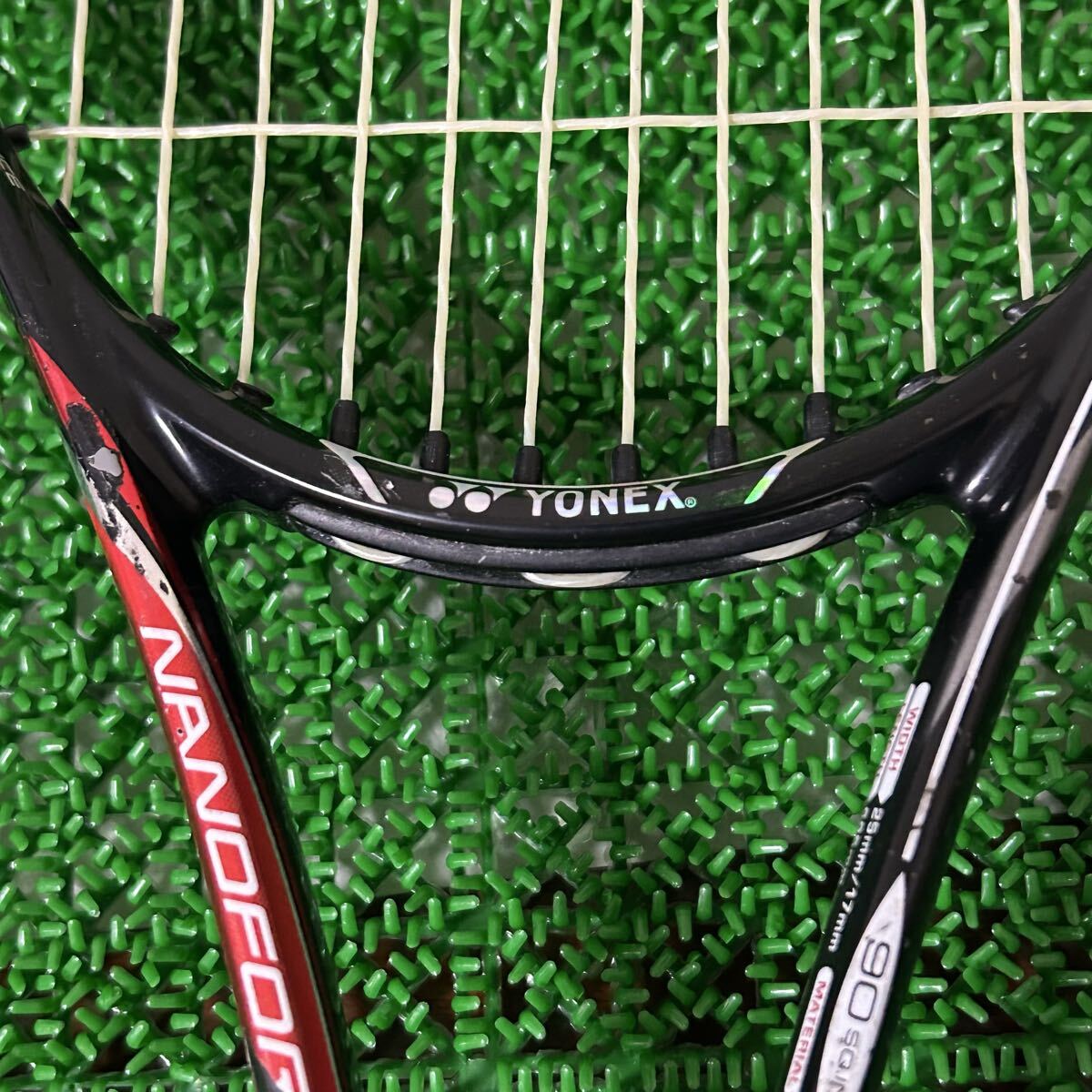 YONEX ヨネックス　ナノフォース7Ｓ　ＲＥＶ　 軟式 テニス ラケット_画像2