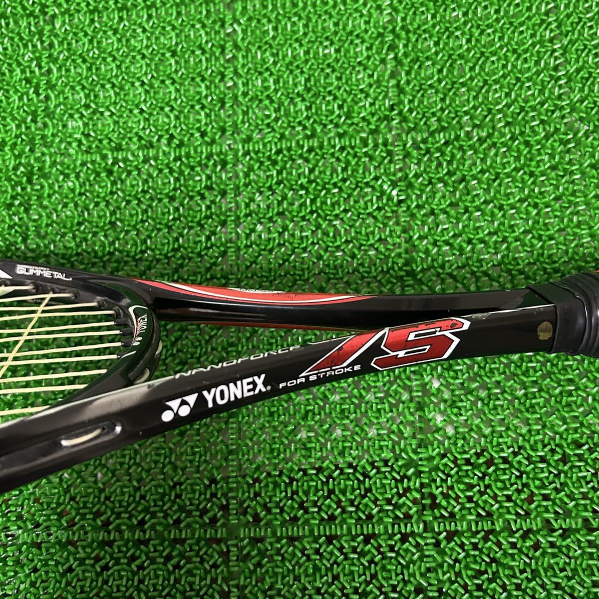 YONEX ヨネックス　ナノフォース7Ｓ　ＲＥＶ　 軟式 テニス ラケット_画像4