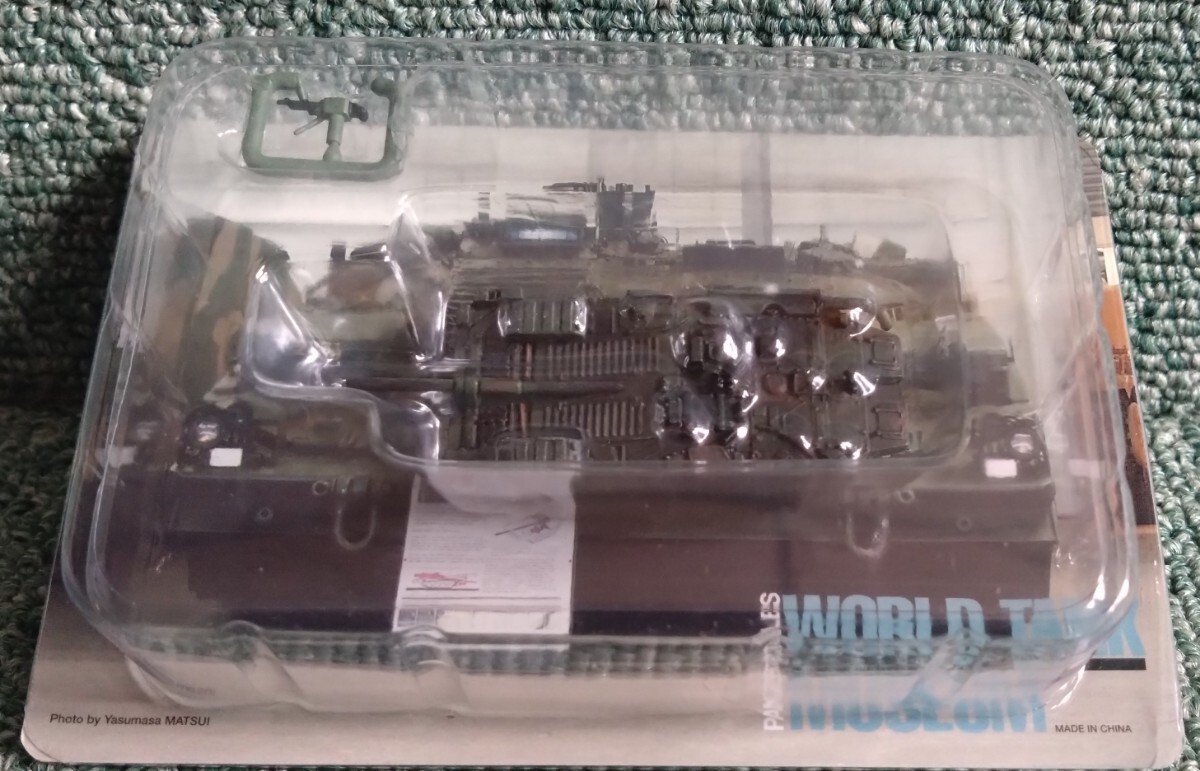 タカラ 海洋堂 1/144 WTM ワールドタンクミュージアム 第9弾 スウェーデン陸軍 Strv.103戦車B型 Sタンク (NATO迷彩)_画像2