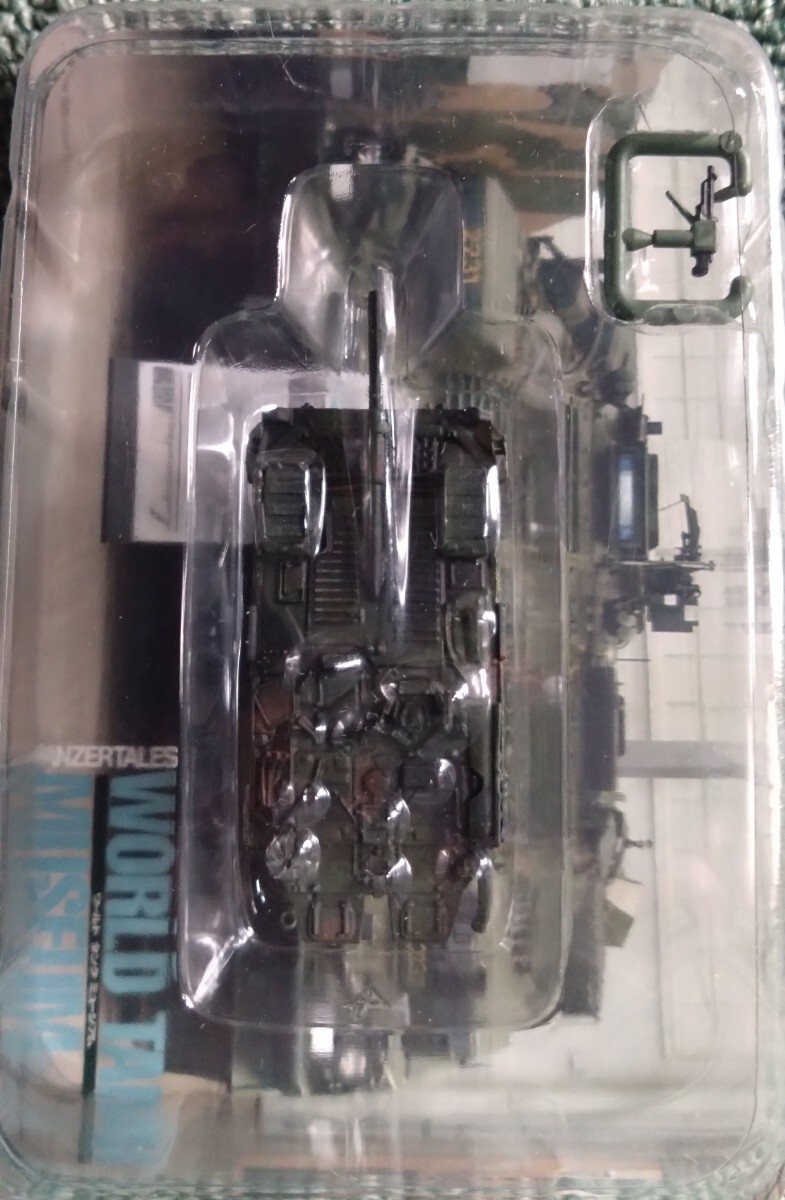 タカラ 海洋堂 1/144 WTM ワールドタンクミュージアム 第9弾 スウェーデン陸軍 Strv.103戦車B型 Sタンク (NATO迷彩)_画像3