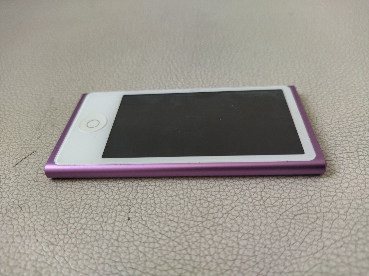 Apple iPod nano no. 7 поколение 16GB MD479J лиловый A1446 первый период . завершено Junk 