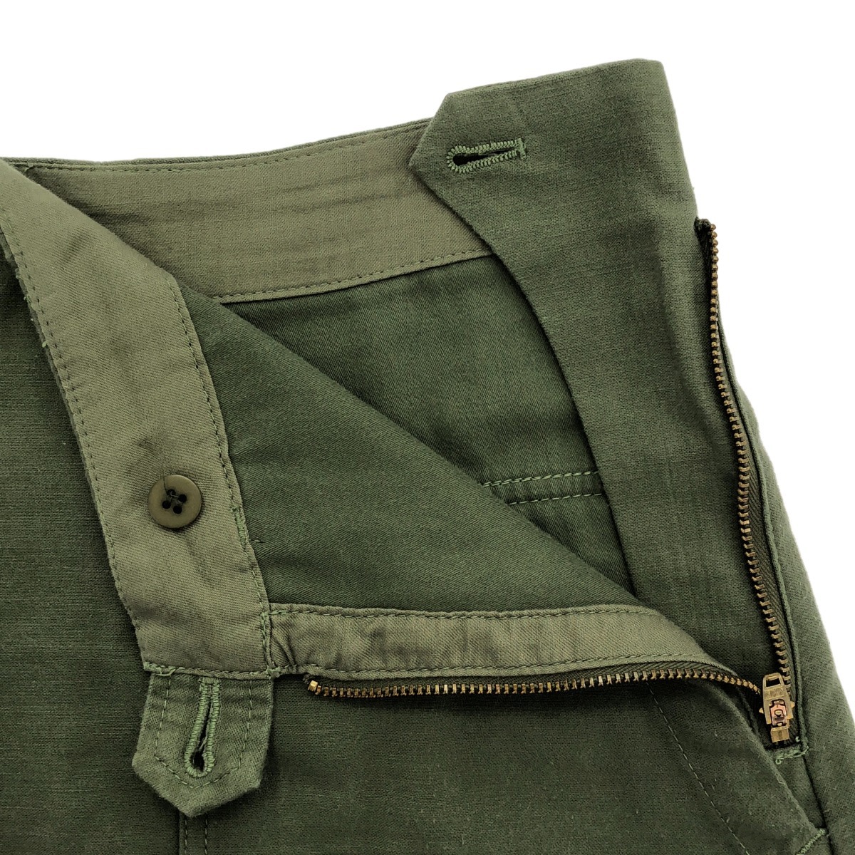 MADISON BLUE マディソンブルー 24SS FATIGUE FLARE SK L.oz BS | SKIRT スカート MB241-6010 カーキ 00 ITVLLNYCG302_画像4