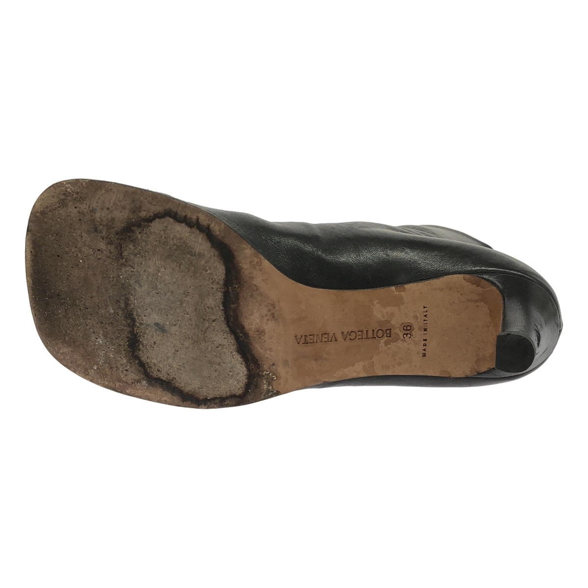 BOTTEGA VENETA Bottega Veneta Bloc блок кожа каблук лодыжка ботинки черный 36 ITZTQ99VEQTC