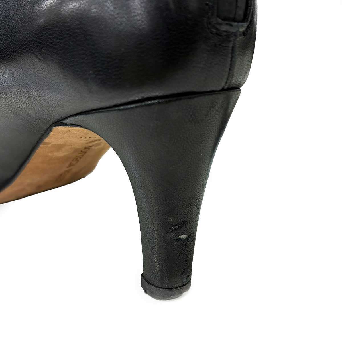 BOTTEGA VENETA Bottega Veneta Bloc блок кожа каблук лодыжка ботинки черный 36 ITZTQ99VEQTC