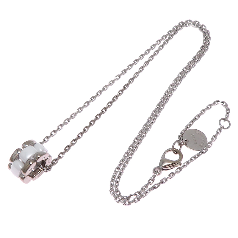 ［飯能本店］CHANEL シャネル ウルトラ コレクション J3172 ネックレス K18ホワイトゴールド レディース DH90419_画像2