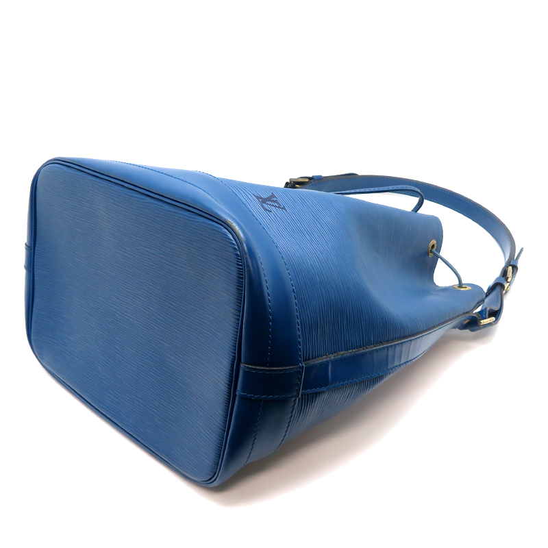 ［飯能本店］LOUIS VUITTON LV ルイ・ヴィトン ノエ M44005(廃番) ショルダーバッグ エピ トレドブルー レディース DH90486_画像3