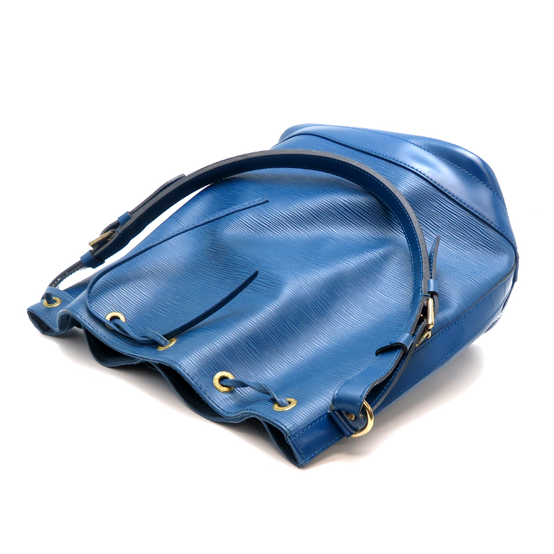 ［飯能本店］LOUIS VUITTON LV ルイ・ヴィトン ノエ M44005(廃番) ショルダーバッグ エピ トレドブルー レディース DH90486_画像4