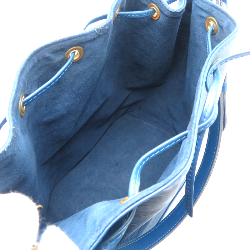 ［飯能本店］LOUIS VUITTON LV ルイ・ヴィトン ノエ M44005(廃番) ショルダーバッグ エピ トレドブルー レディース DH90486_画像6