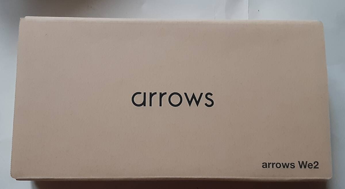 ラスト 新品 未使用 富士通 arrows We2 FCG02 領収書発行 同梱可能 ライトブルー SIMフリー UQmobile ブルー_画像1