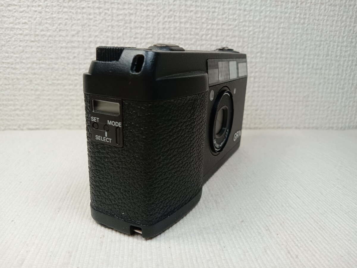 極上品 RICOH リコー GR1V ブラック (ソフトケース+フード) フィルムカメラ コンパクトフィルムカメラ_画像7