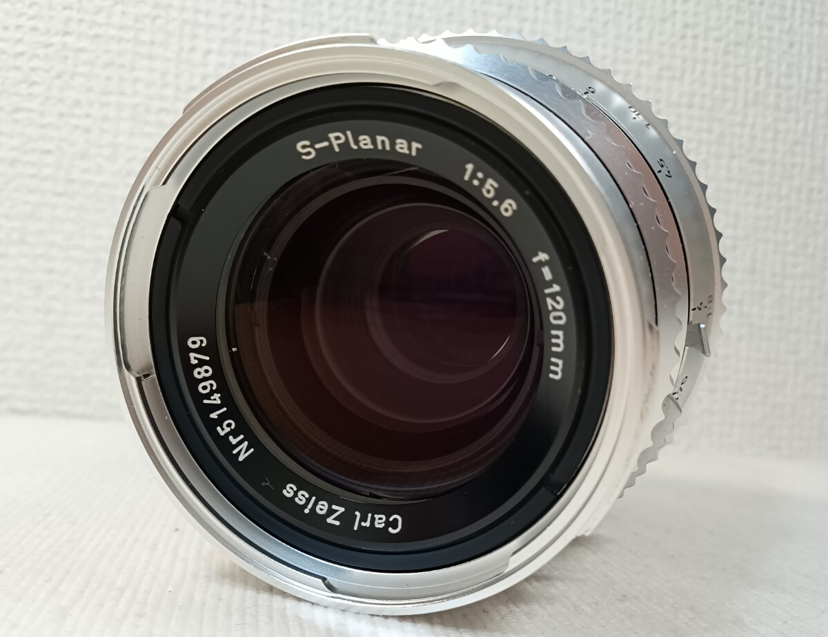 極上品 HASSELBLAD ハッセルブラッド Carl Zeiss S-Planar 120mm f5.6 _画像10