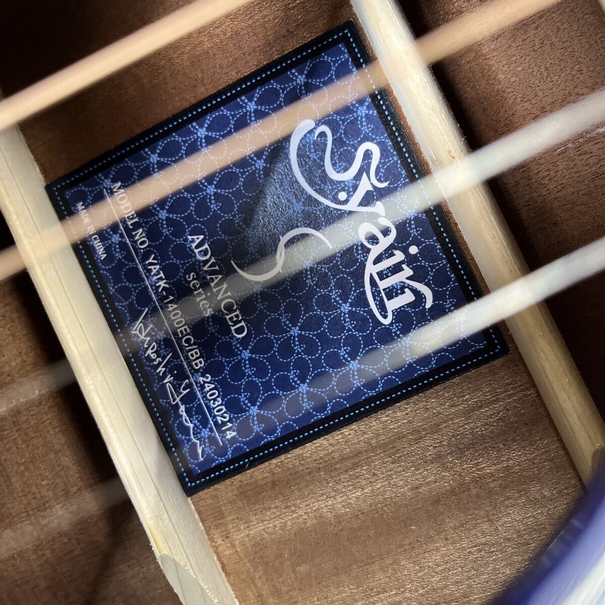 S-yairi アコースティックギター YATK-1400 新品同様 ケース付_画像3