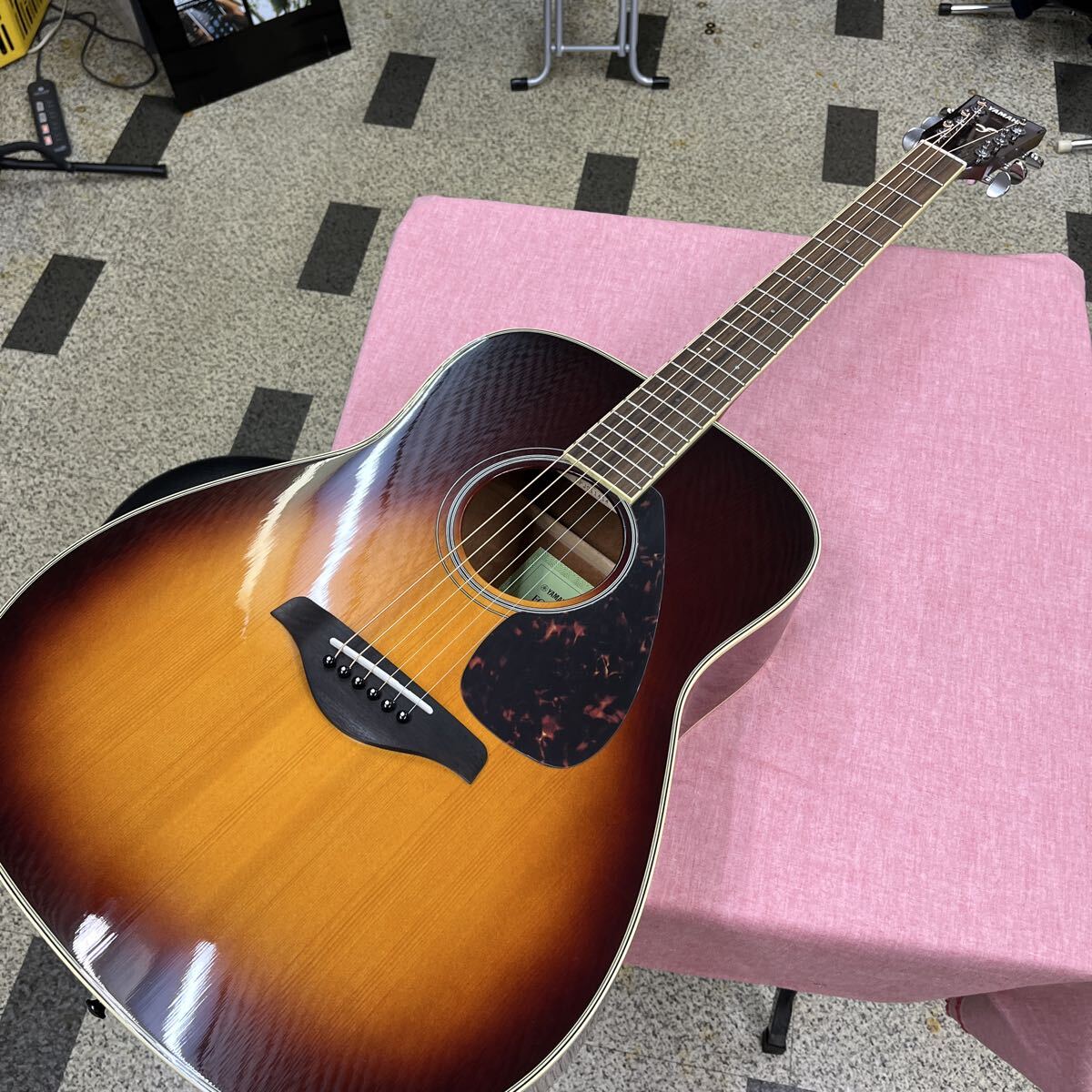 YAMAHA アコースティックギター FG820 中古 ケース付_画像1