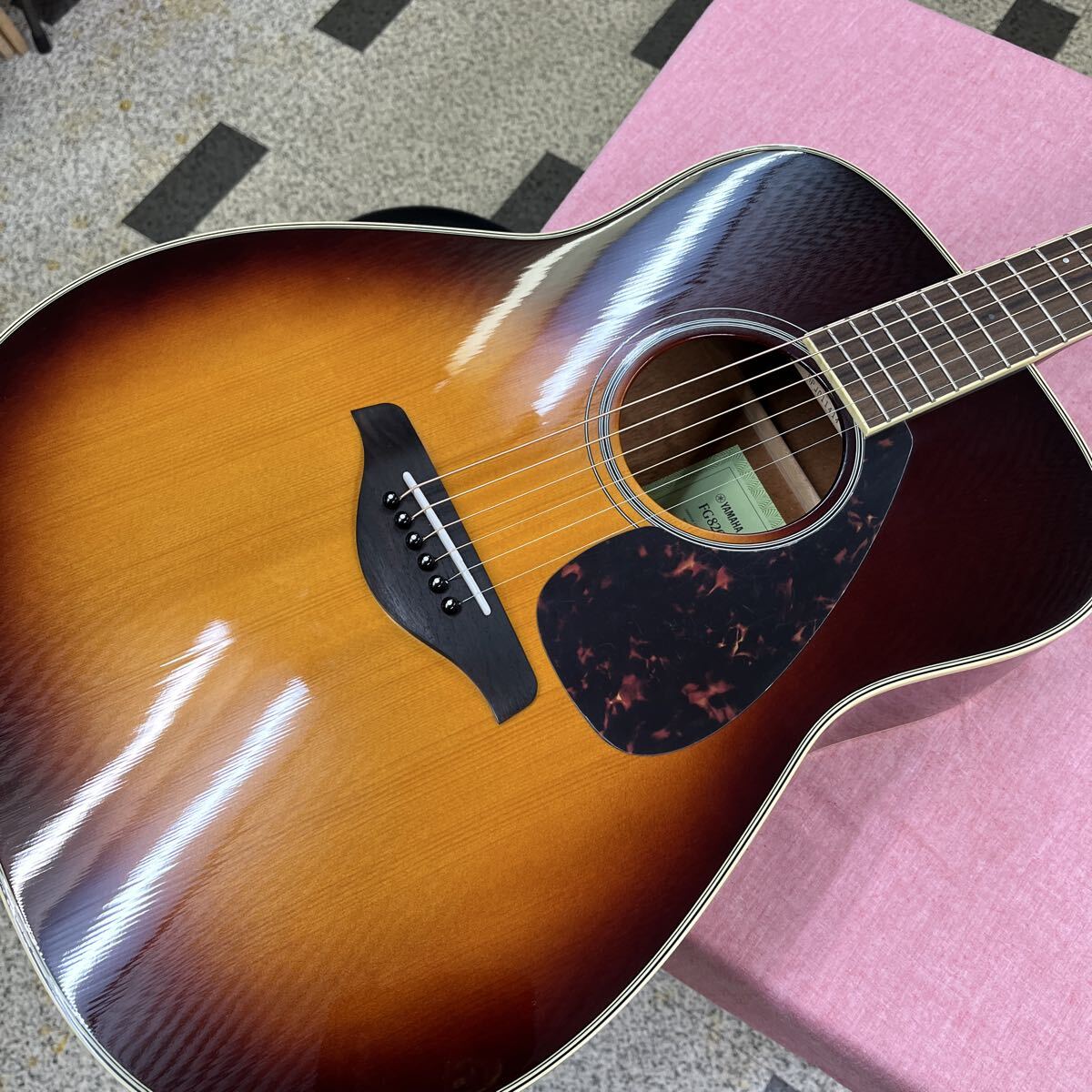 YAMAHA アコースティックギター FG820 中古 ケース付_画像4