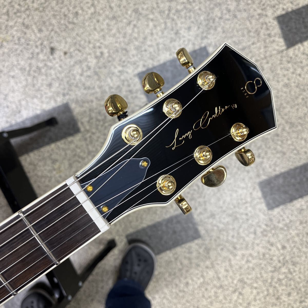 SIRE セミアコ H-7 ラリーカールトン 美品 セミハードケース付_画像2