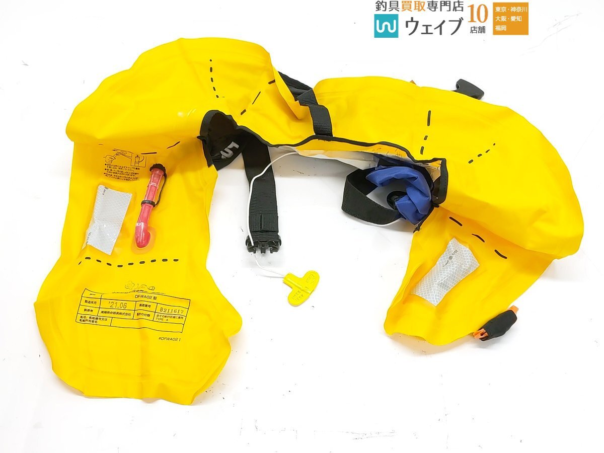 Daiwa DF-2709 надувной спасательный жилет прекрасный товар 