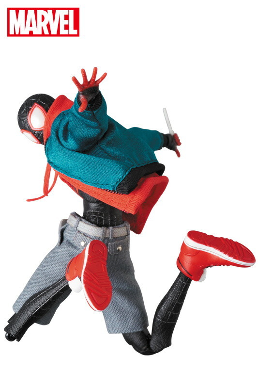 新品 MEDICOM TOY MAFEX No.236 SPIDER-MAN Miles Morales RENEWAL Ver. メディコムトイ マフェックス スパイダーマン _画像1