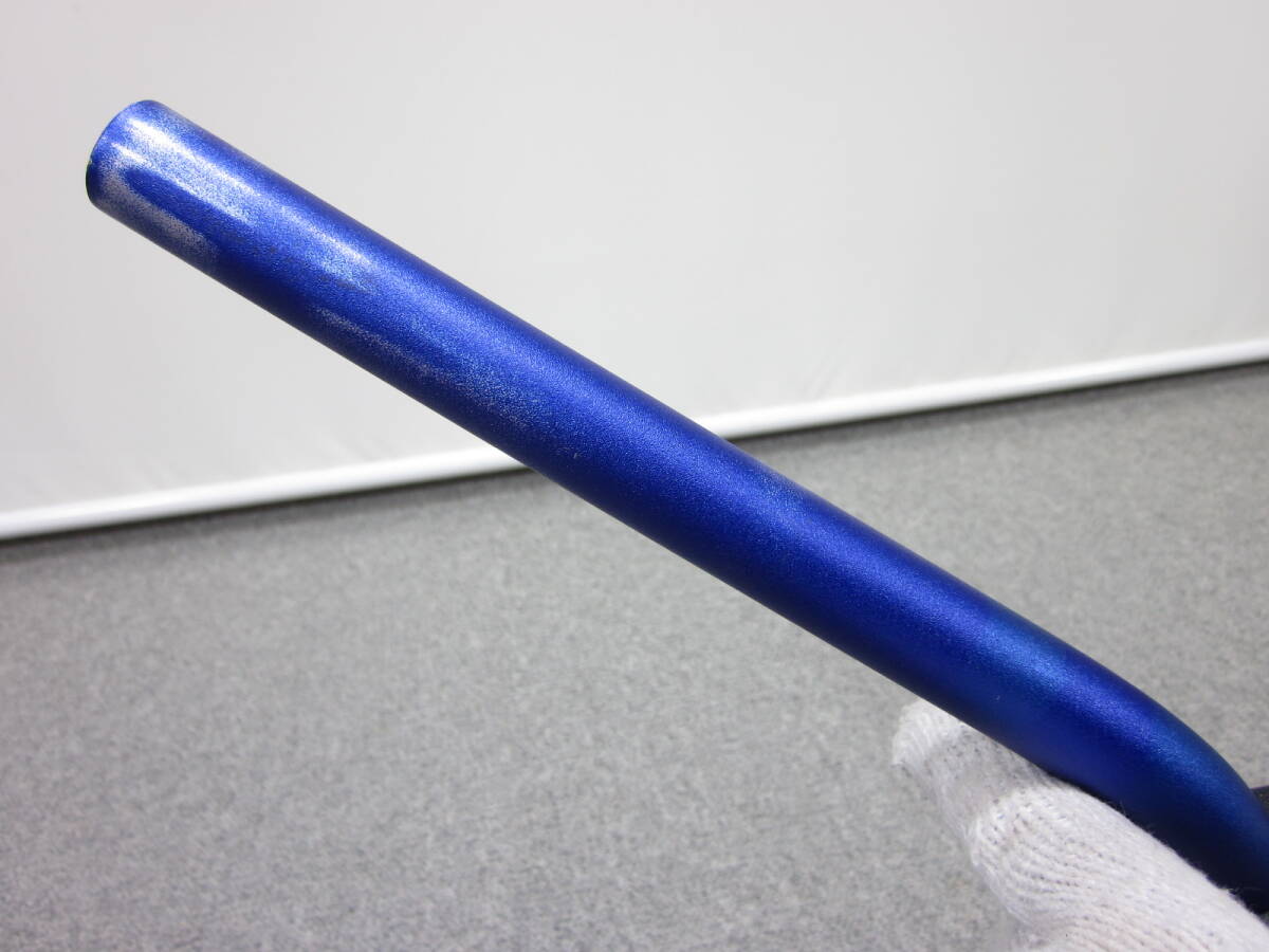 【C240⑤4】 7/8インチ(22.2mm) カスタム用 ZETA/ジータ (ZE07-9932) COMP ハンドルバー MiniTrail ブレース付 アルミ/ブルー_画像4