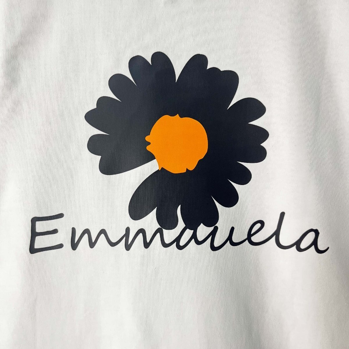 人気・パーカー 定価4万◆Emmauela・イタリア・ミラノ発◆綿100％ 快適 保温 ソフト 花柄 ゆったり カジュアル トップス 長袖 秋冬 M/46_画像7