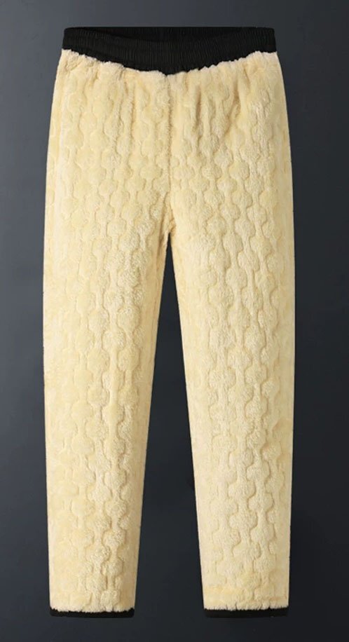 ロングパンツ ズボン 裏起毛 厚手 防寒 無地 おしゃれ ジョガーパンツ スポーツ カジュアル 冬用 ブラック 2XL/52サイズ sfz13.4_画像3