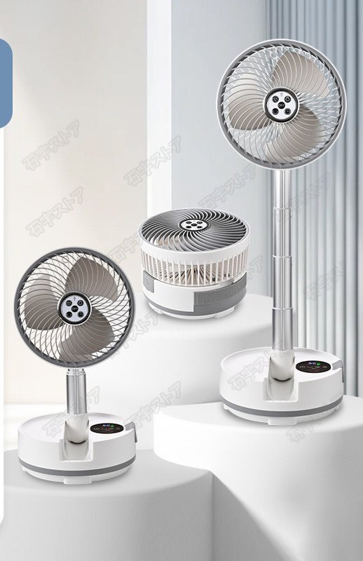  вентилятор циркулятор dc motor левый правый автоматика колеблющийся living вентилятор 20000mAh батарея большой емкости - поток воздуха 8 -ступенчатый складной портативный shw170.wt