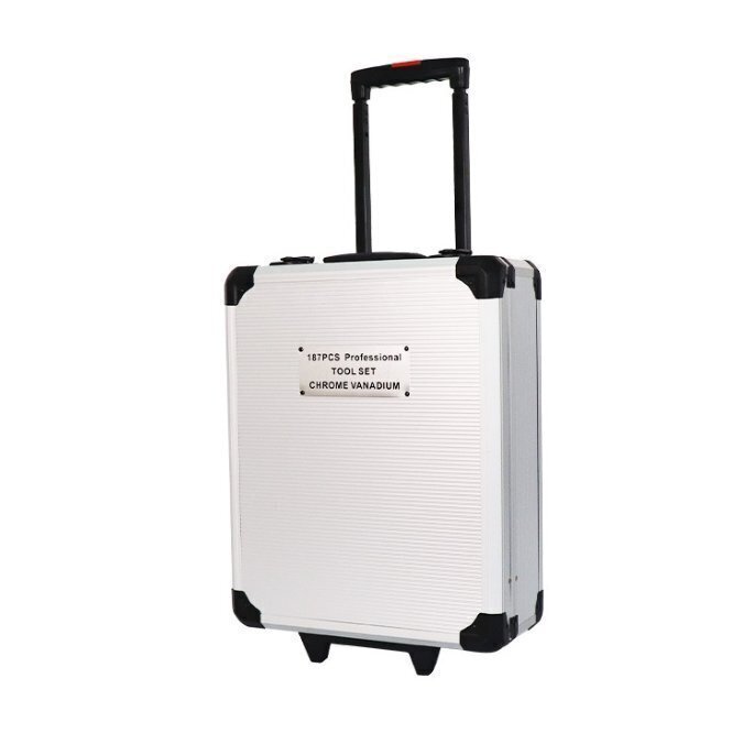 187点セット 家庭用 自動車メンテナンス/工業メンテナンス 多機能 五金工具 ロッドボックス 組み合わせセット shw117_画像2