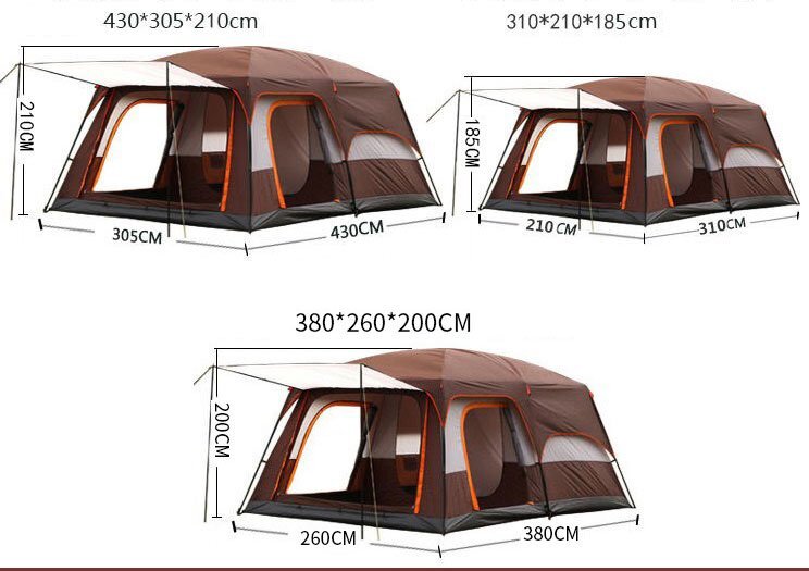 テント 4~6人用 キャンプ ベルテント ゲル アウトドア 防風 防塵 防水 防虫 野営 アウトドア用品 通気性 耐久性 shw139_画像6