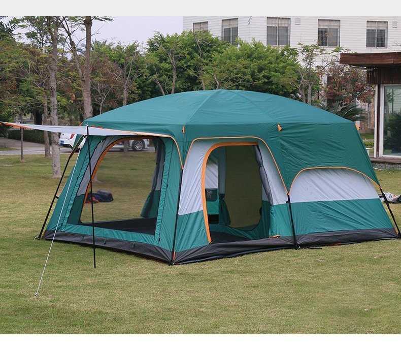 テント 4~6人用 キャンプ ベルテント ゲル アウトドア 防風 防塵 防水 防虫 野営 アウトドア用品 通気性 耐久性 shw139_画像1