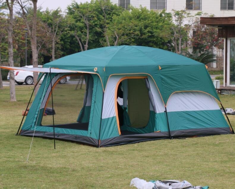 テント 4~6人用 キャンプ ベルテント ゲル アウトドア 防風 防塵 防水 防虫 野営 アウトドア用品 通気性 耐久性 shw139_画像2