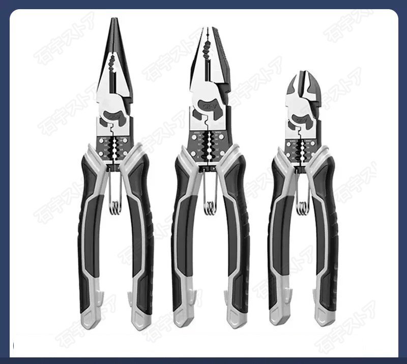  кусачки острогубцы 3 модель комплект многофункциональный пластиковая модель аксессуары набор инструментов рукоделие электроработы удобный товары Хромированный banajiumshw188