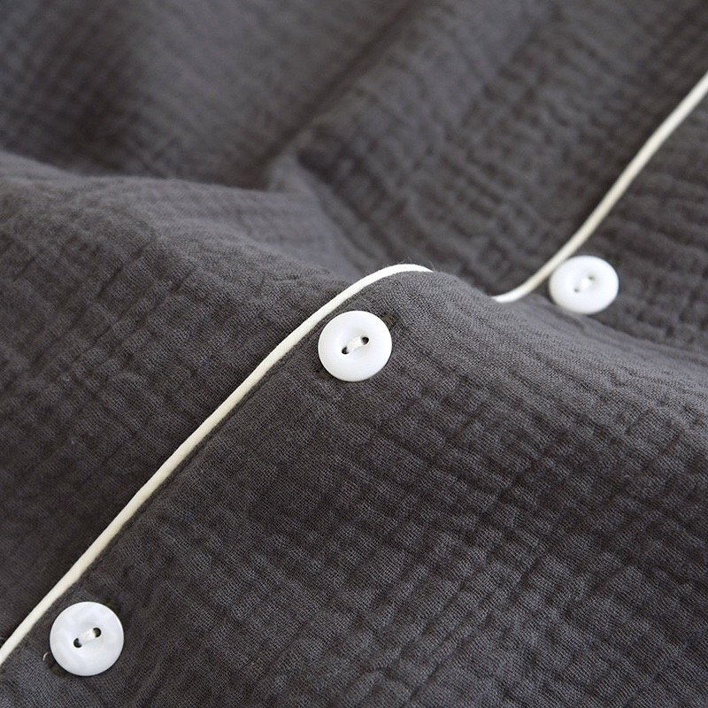 новый товар пижама мужской хлопок верх и низ в комплекте передний открытие защищающий от холода теплый салон одежда воздушный хлопок длинный рукав + длинные брюки XXL размер shw286.4