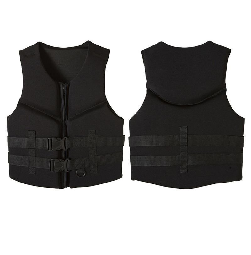  спасательный жилет плавающий лучший взрослый спасательный жилет каноэ байдарка предотвращение бедствий высота отходит сила 110kg до Neo pre n водные развлечения черный XL shw263.4