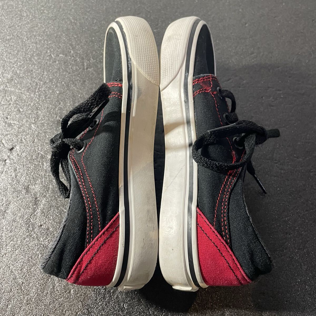【キッズ子供ベビー】 VANS バンズ スニーカー靴 ブラック サイズ18_画像4