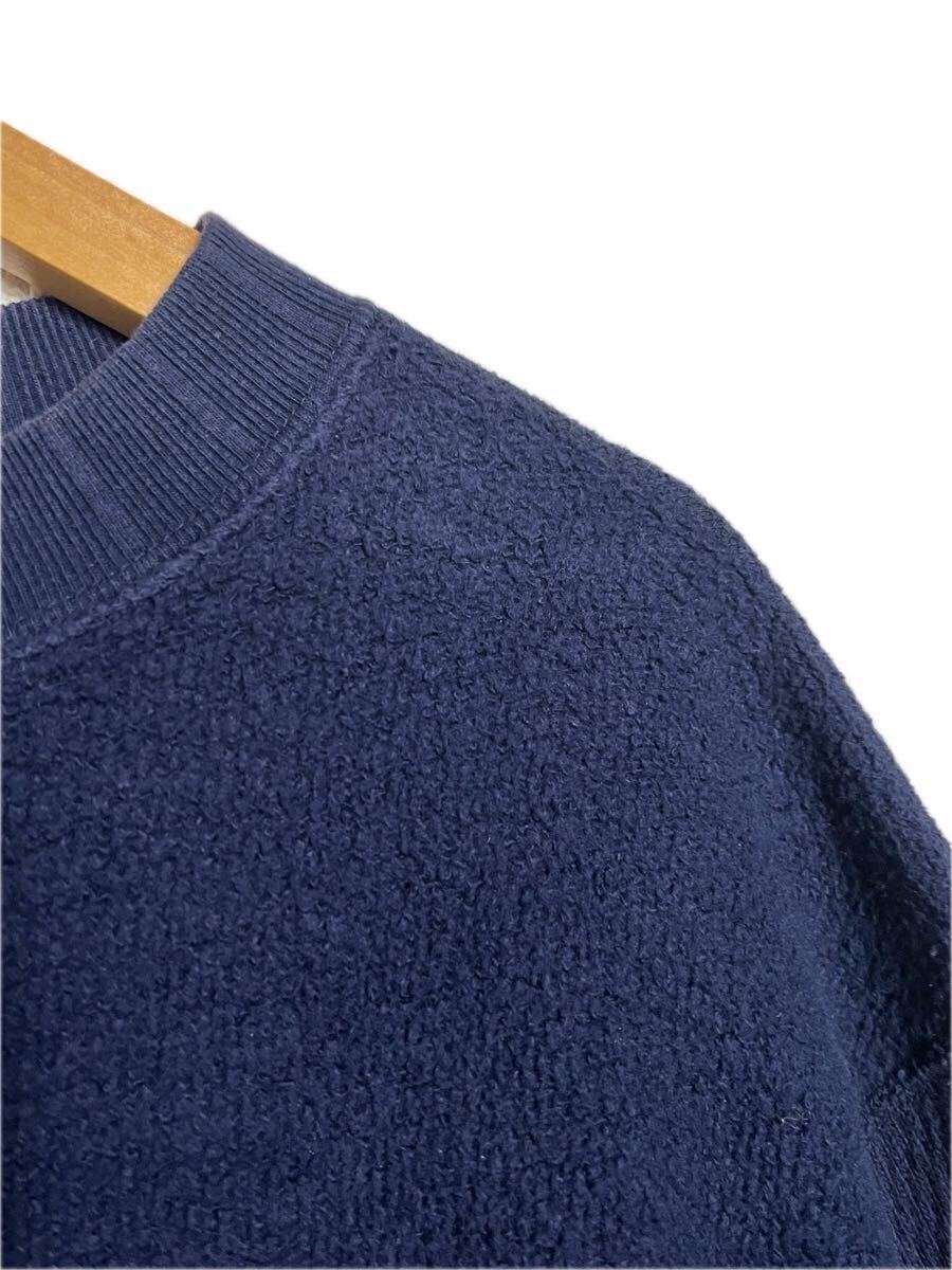 NIGEL CABOURN ビンテージパターン 変則 切り替え スウェット サーマル ナイジェルケーボン ネイビー アーミークルージャージ ミックス _画像3