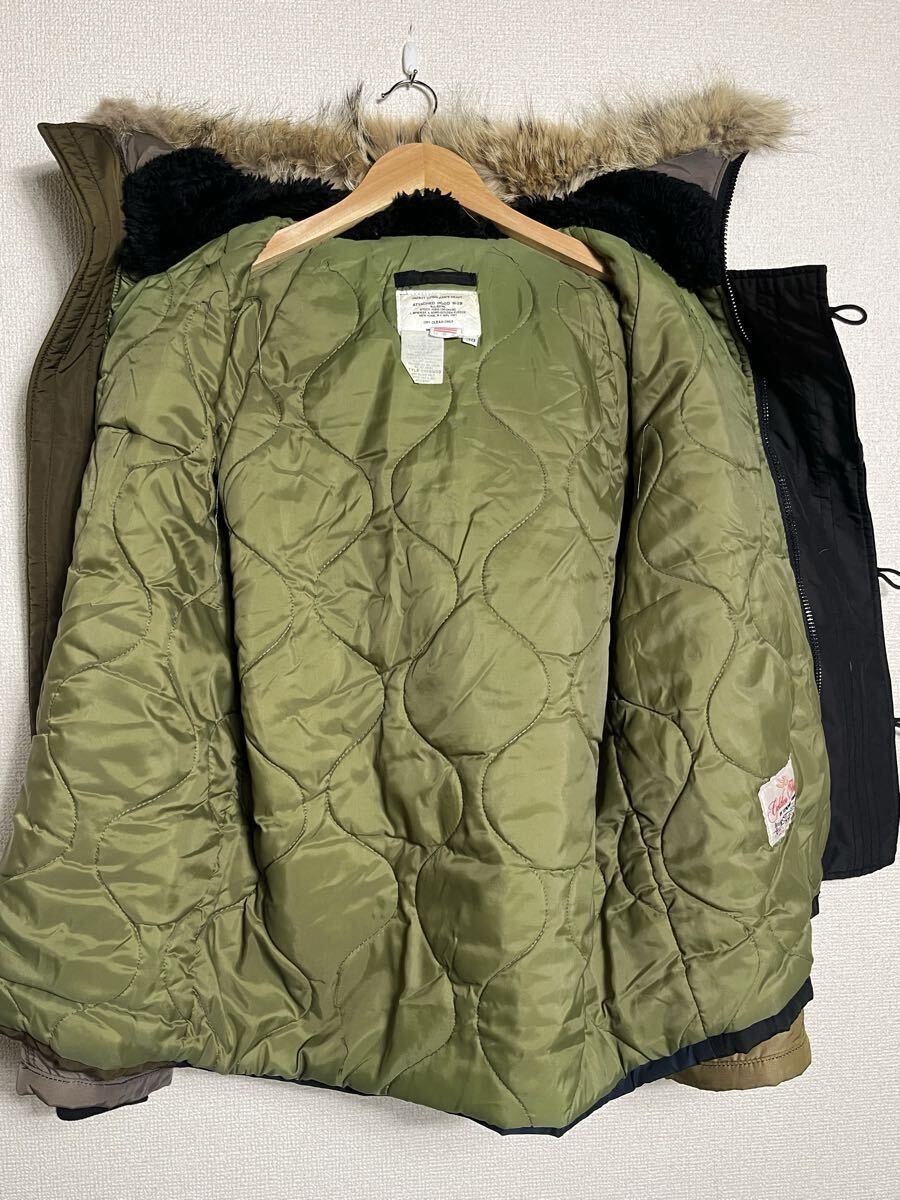 00s USA製 SPIEWAK N-2B MOD クレイジー パターン フライト ジャケット スピワック ゴールデンフリース コヨーテ /N-3B_画像4