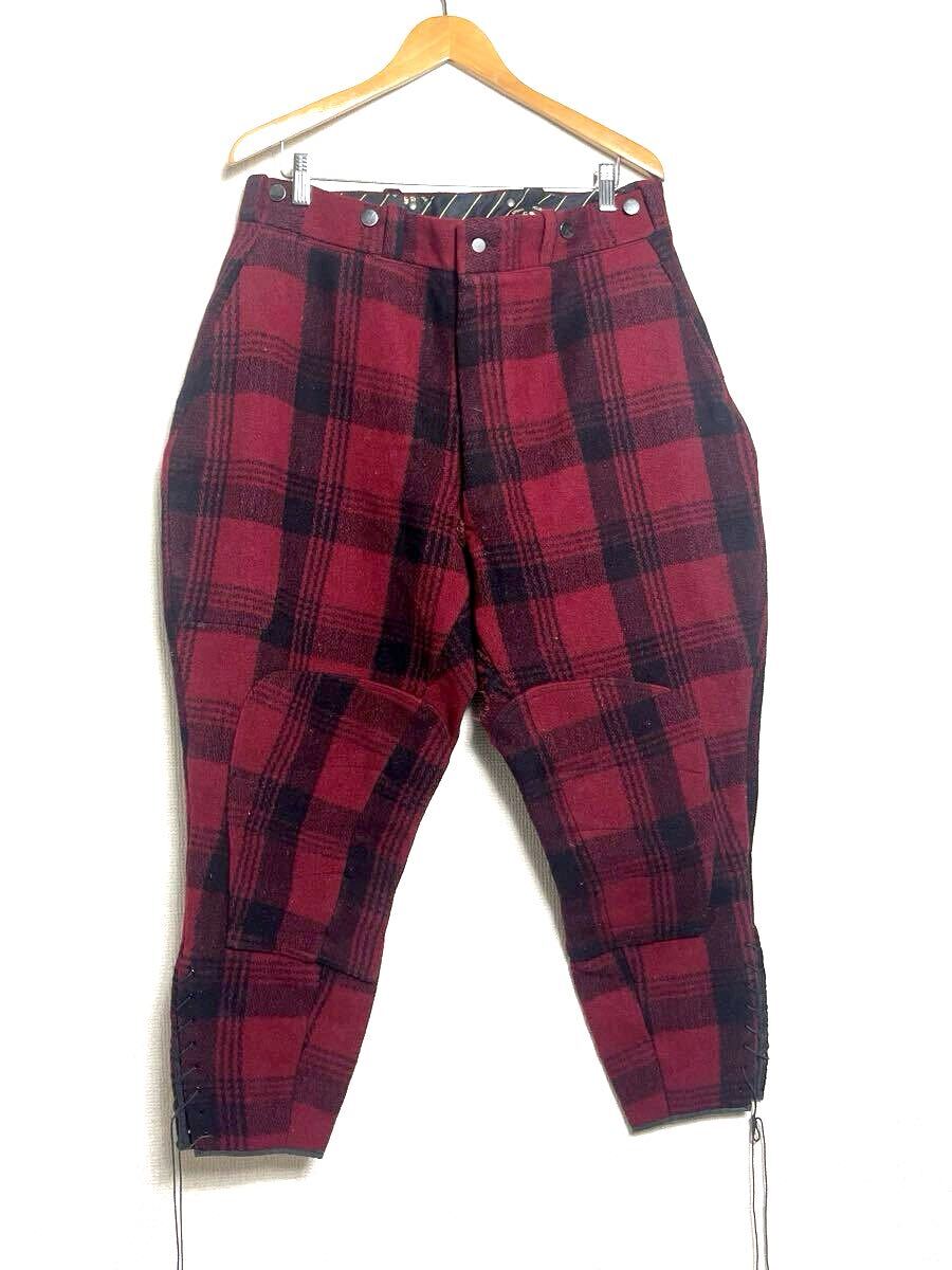 40s USA製 ビンテージ SEARS フィールドマスター ストロングリライアブル ハンティング パンツ ジョッパー シアーズ /ウールリッチ_画像1