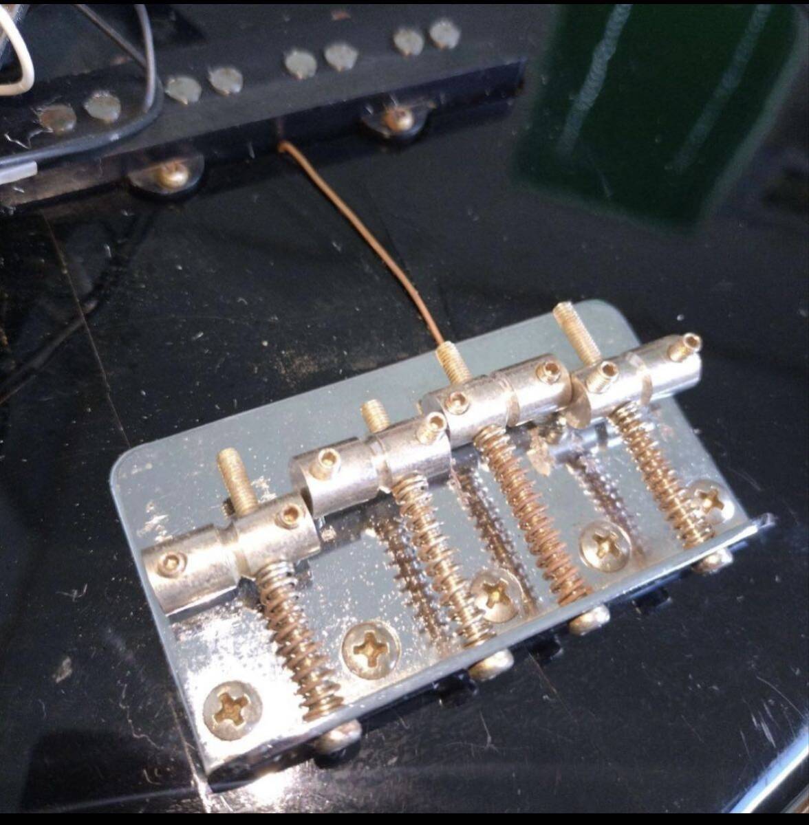 Fender Japan JB-62L レフティ フレットレス Jシリアル 90s フジゲン製 美品 ジャズベース_画像9